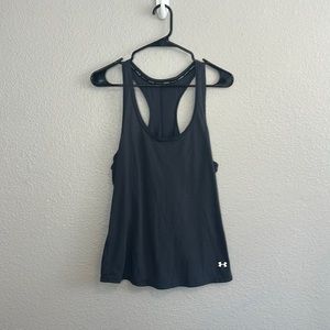 Under Armour Dark Gray Razor Run Tank